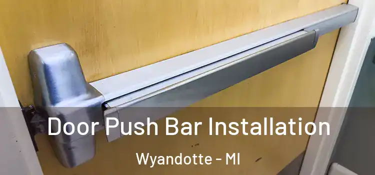 Door Push Bar Installation Wyandotte - MI