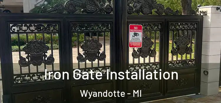 Iron Gate Installation Wyandotte - MI